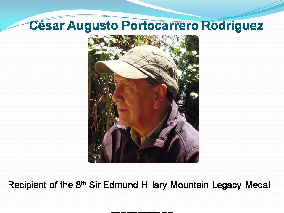 Slide #32, Sir Edmund Hillary Mountain Legacy Medal 2017 presentation event